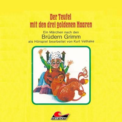 Der Teufel mit den drei goldenen Haaren - Gebrüder Grimm,Kurt Vethake, Audio, 4260507143402