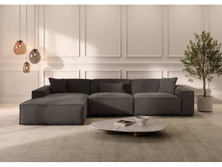 Stoff Ecksofa Formenta L-Form