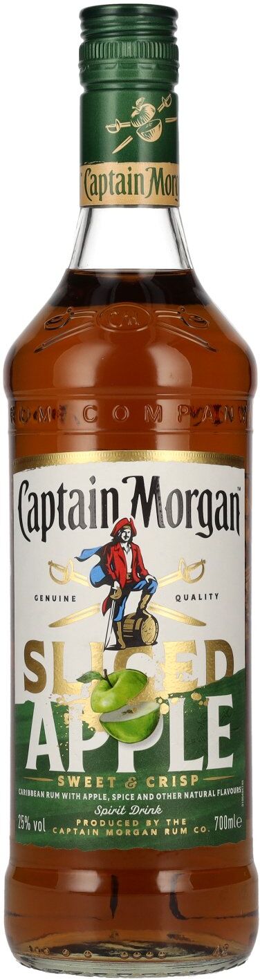 Captain Morgan SLICED APPLE Spirit Drink 25% Vol. 0,7l