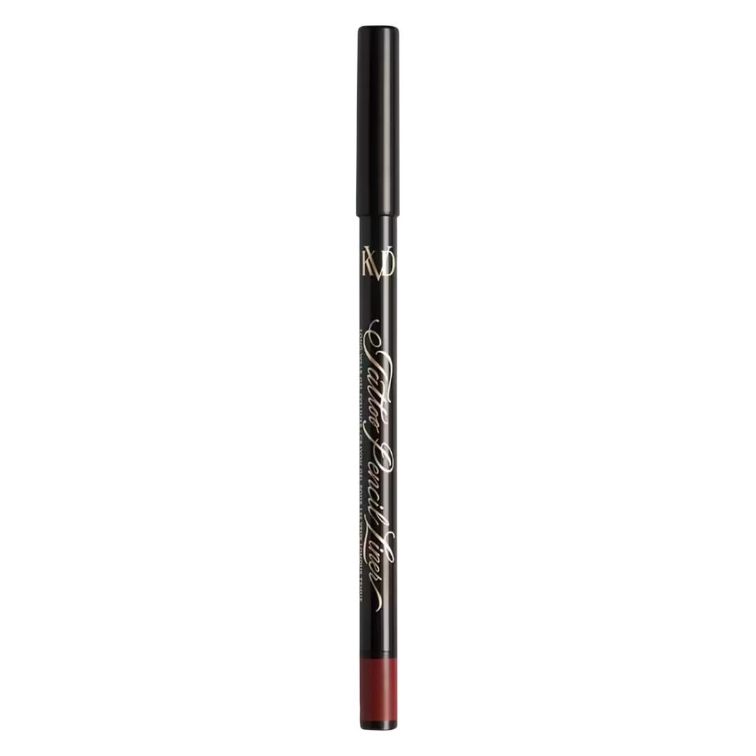 Kat von D. Langlebiger Gel-Stift für präzise Linien in kräftigem Rot (Madder Red) (58201)