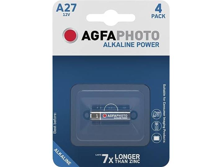 AGFA Photo Platinum batterijen A27, 12 V, 2 stuks