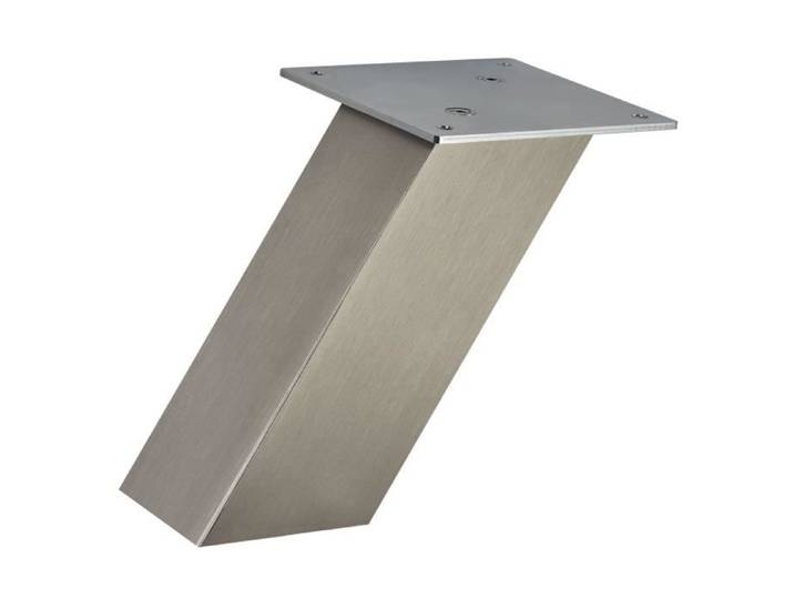 SOTECH Console de bar inclinée 170 x 80 x 70 mm en finition inox 30 Kg de charge Pied de support