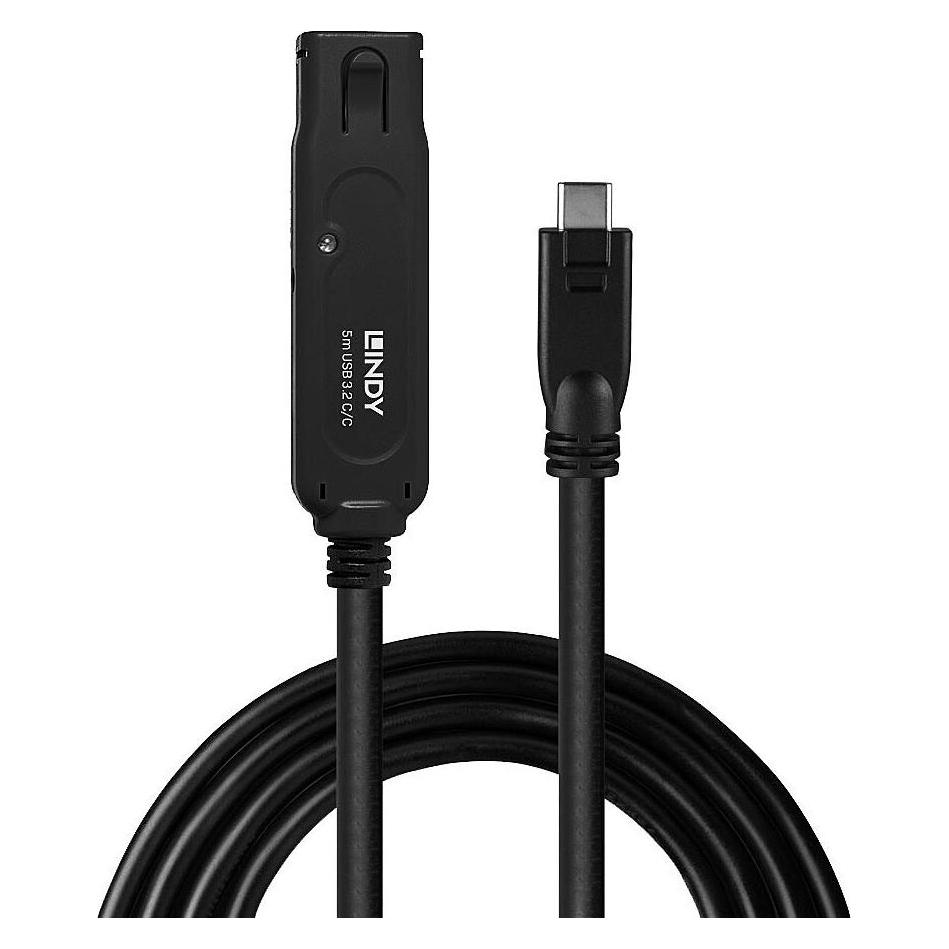 Lindy 5m USB 3.2 Gen 2 C/C Aktivverlängerung Pro (43405) (5 m, USB 3.2 Gen 2) (43405)
