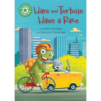 Reading Champion: Hare and Tortoise Have a Race, Gebundene Ausgabe von Katie Woolley, Hachette Children's Book, 978-1-4451-8924-6