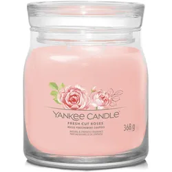 Fresh Cut Roses Signature Medium Jar 368g 2-Docht