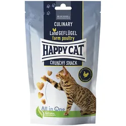 Happy Cat Crunchy Snack Land Geflügel 10x70 g
