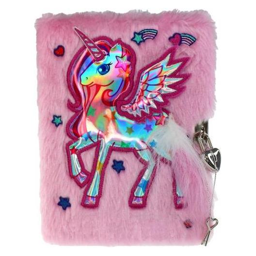 Tinka Magic Tinka - Plush Diary - Unicorn (8-4285) (15 x 18 cm, Blanko) (8-4285)