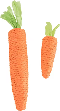 Inspire Picks Crunchy Carrot Interactive Cat Teething Toy With Sound & Scratch Fun s And L