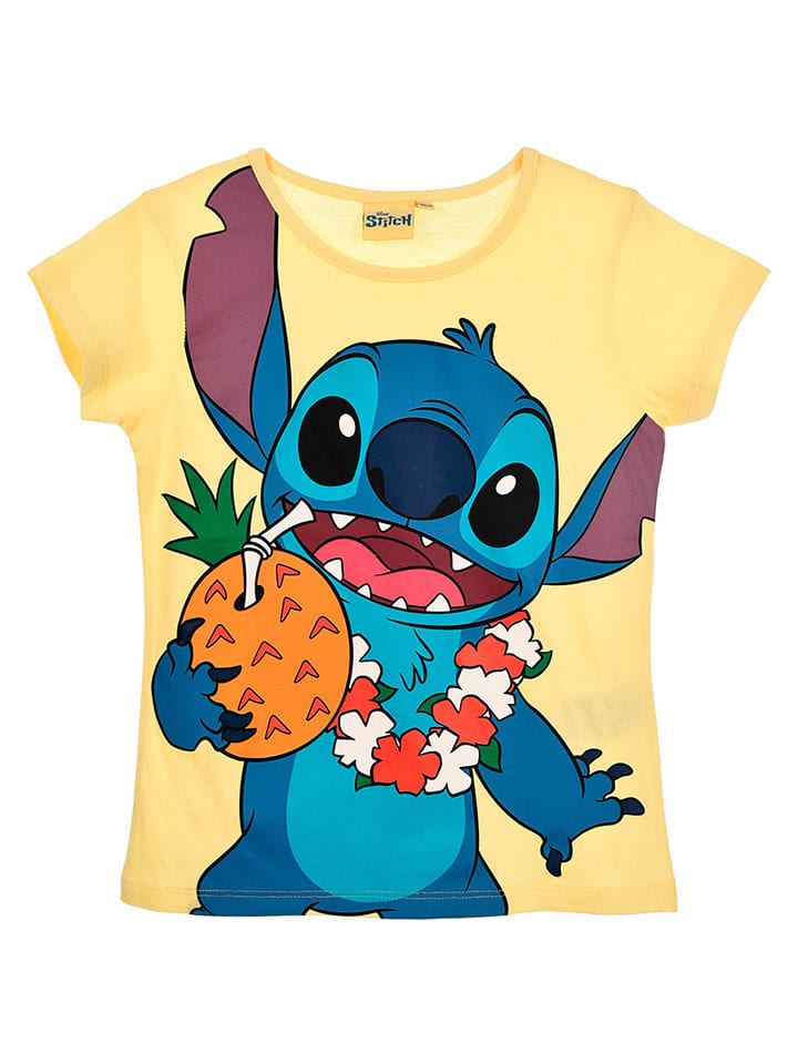 Shirt "Lilo & Stitch" in Gelb - 116