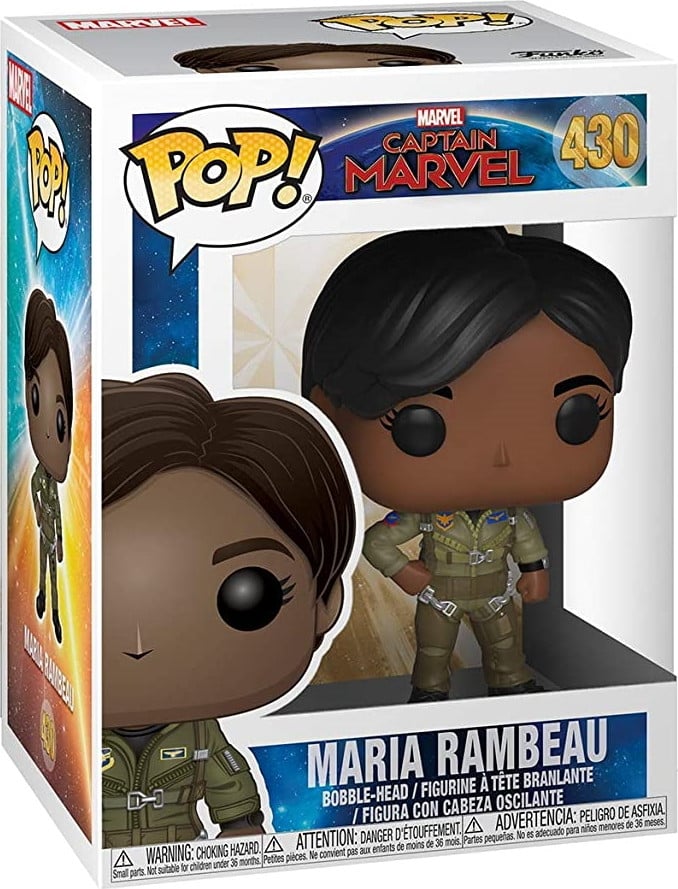 Funko Pop Culture Marvel Comics Captain Marvel Gemaskerd Vinyl Figuur