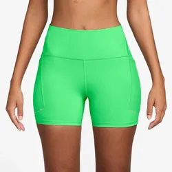 NIKE Swift High-Waist 4" Laufshorts Damen 336 - illusion green/reflective silv XL