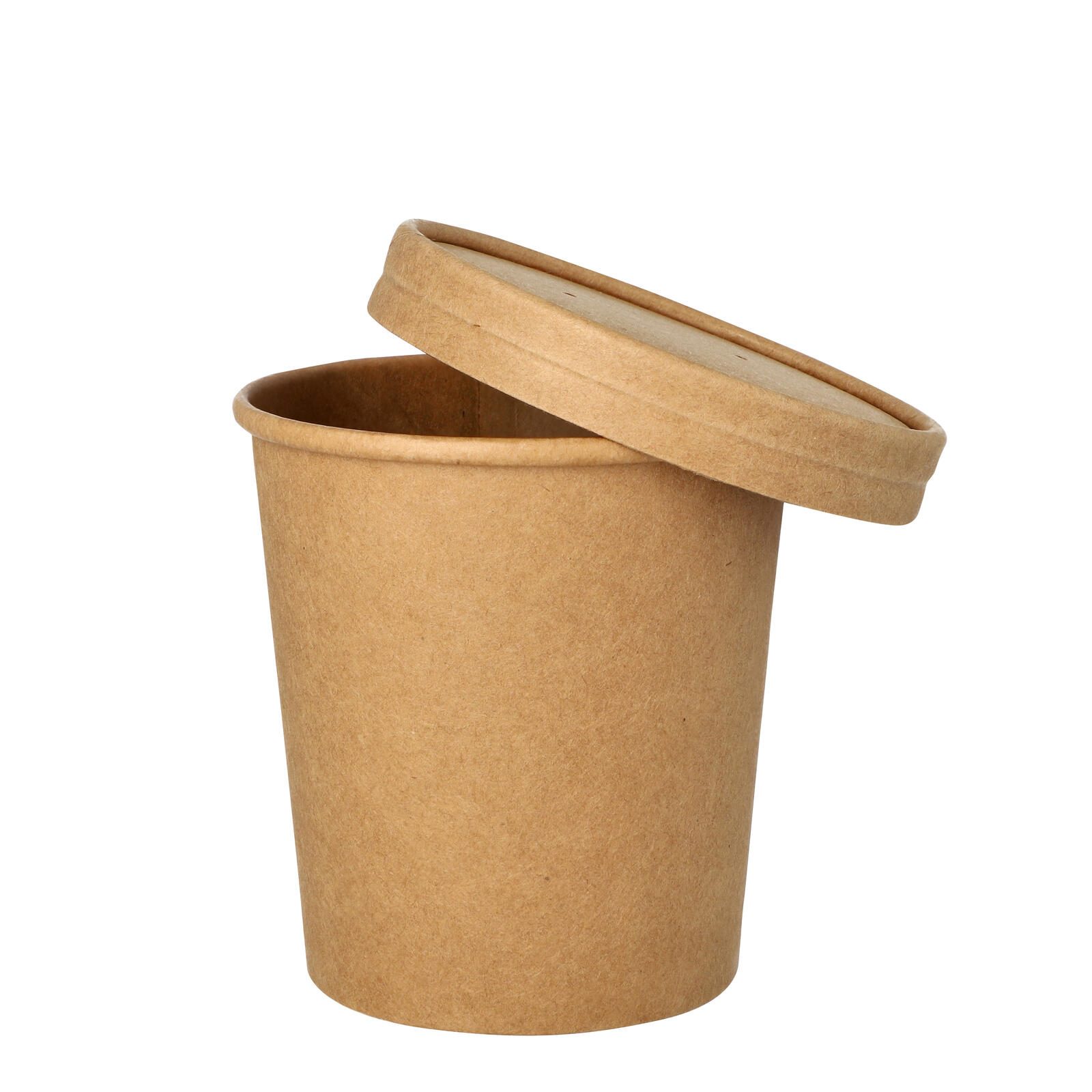 STARPAK Einweg-Suppenbecher 9.8 cm 0,47 l braun 88908