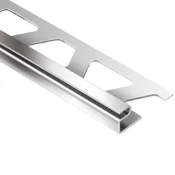 Schlüter Systems DECO-E Dekorprofil Edelstahl V2A Edelstahl Höhe: 10 mm Länge: 2,5 m