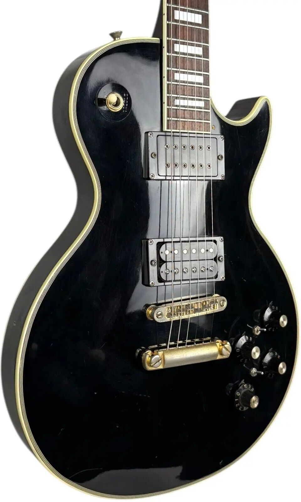 Ibanez Les Paul Custom Pre Lawsuit 1973 - Ebony   Heban - Refurbished