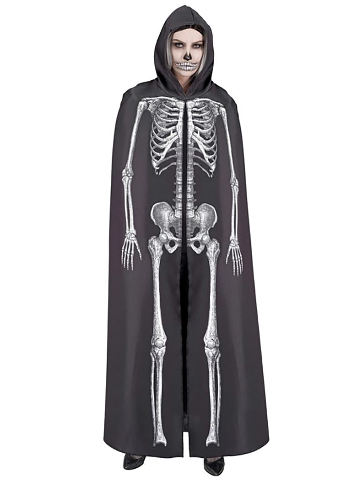 Widmann Kostüm "SKELETT" in Schwarz - onesize