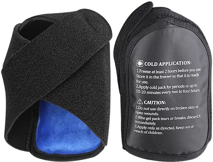 INF Manchons de talon en gel : Protection douce et ajustable pour épines calcanéennes et fasciite plantaire (1 paire)