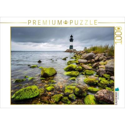 CALVENDO Puzzle Umgeben von moosbedeckten Zeugen zeigt der Wächter den Seeleuten ihren Weg | 1000 Teile Lege-Größe 64x48cm Foto-Puzzle für glückliche,