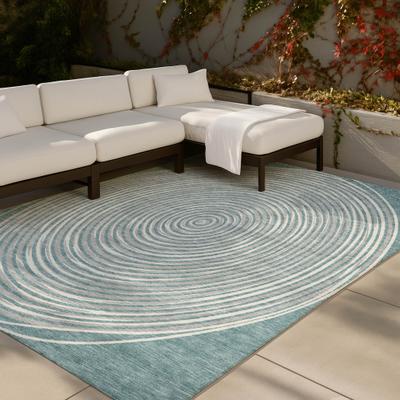 Addison Rugs Machine Washable Indoor/ Outdoor Modern Haswell Chantille Rug