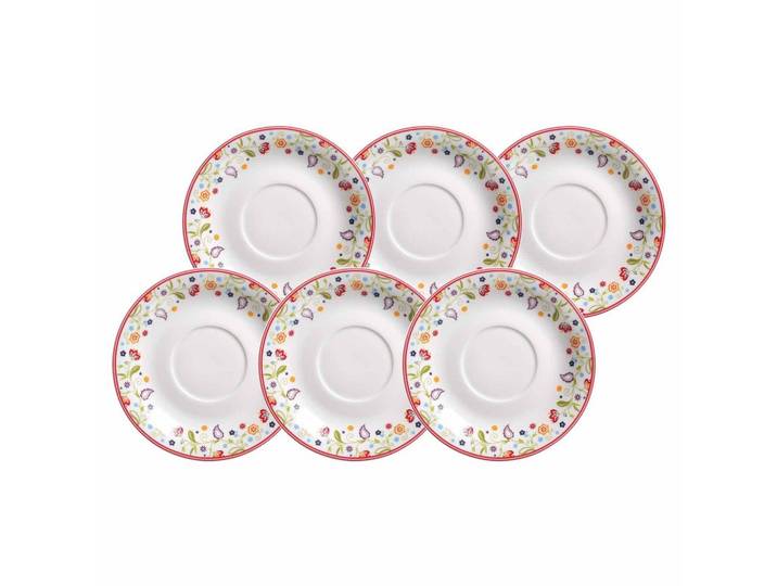 JUMBOUNTERTASSEN Shanti bunt ø 17 cm 6er Set