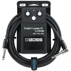 BOSS (Electronics) BIC-10A Instrumentenkabel (3 m), Audiokabel