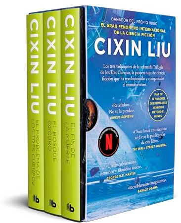 Cixin Liu - Trilogía de los Tres Cuerpos (estuche con: El problema de los tres cuerpos El bosque oscuro El fin de la muerte) (Ficción) - Preis vom 17.10.2026 19:25:27 h