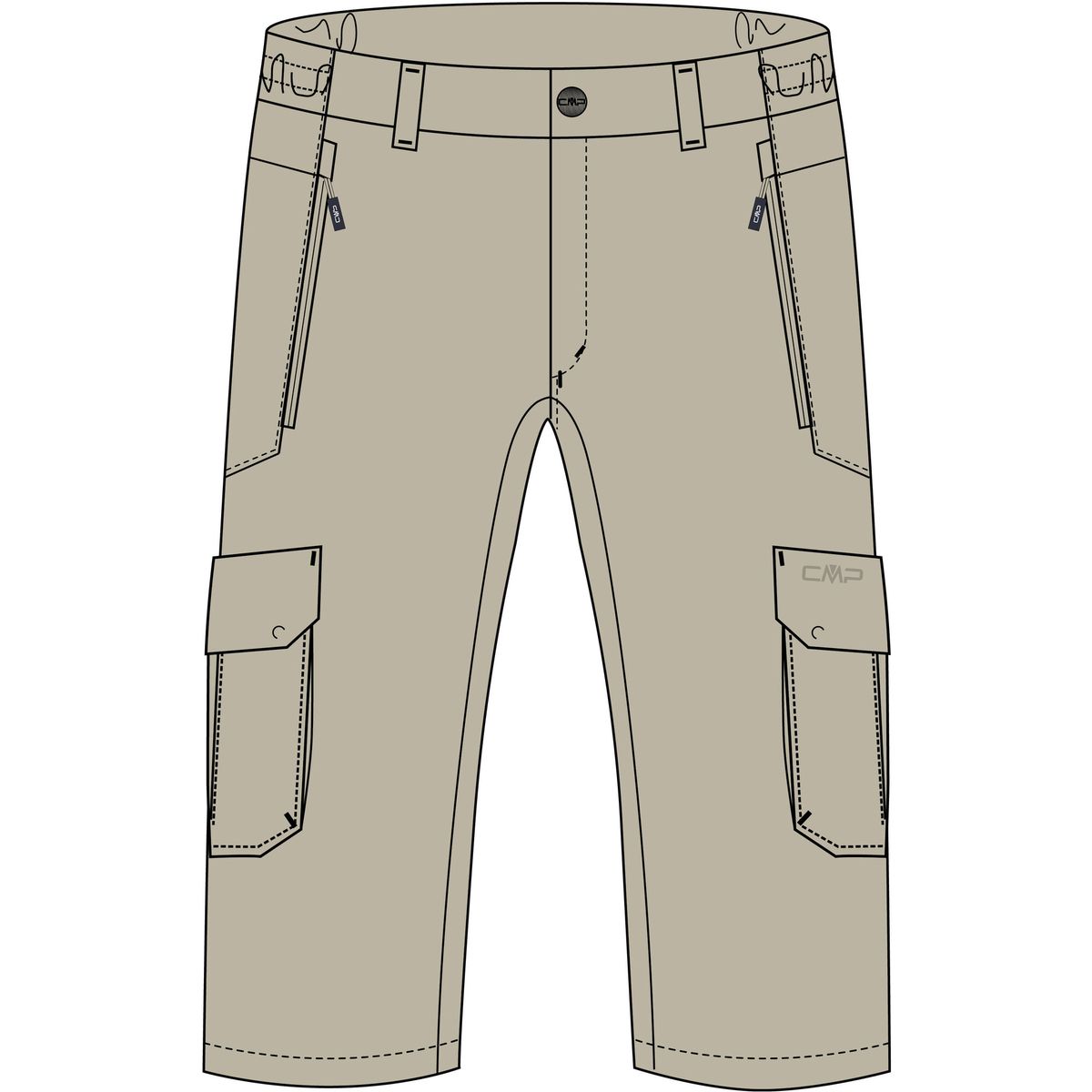 CMP MAN Capri corda (P753) 54 36T5767-P753-54