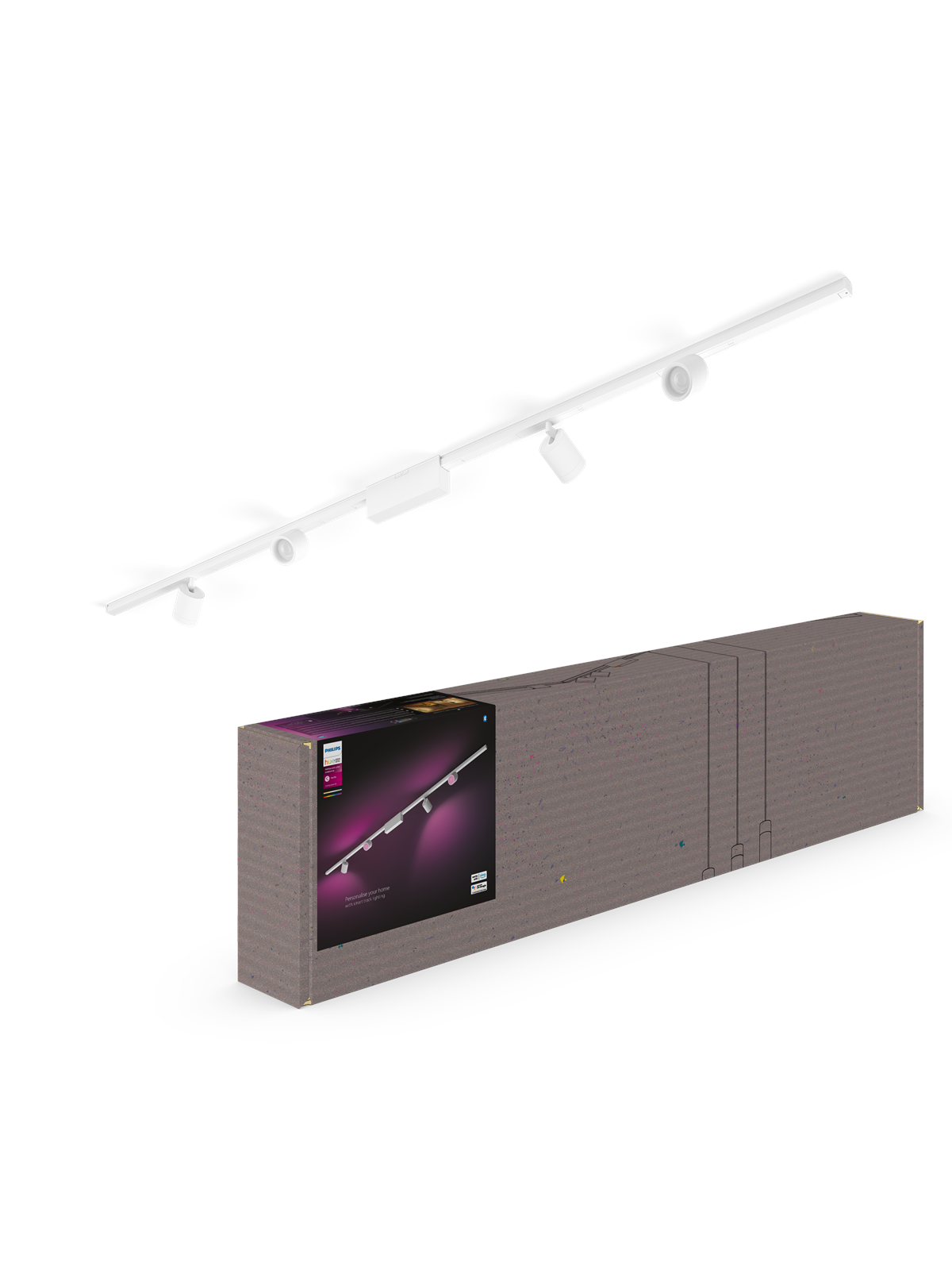 Philips Hue Perifo Ceiling Set - 4 Cylinder Spots - White