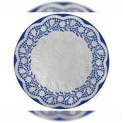 VEPATIM 100x Deko-Tortenspitzen Tortenunterlagen rund O 32 cm