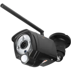 Technaxx TX-145 4881 WLAN, LAN, Kabellos, Kabelgebunden IP-Überwachungskamera 1-Kanal 1920 x 1080 Pixel (1920 x 1080 Pixels), Netzwerkkamera, Schwarz