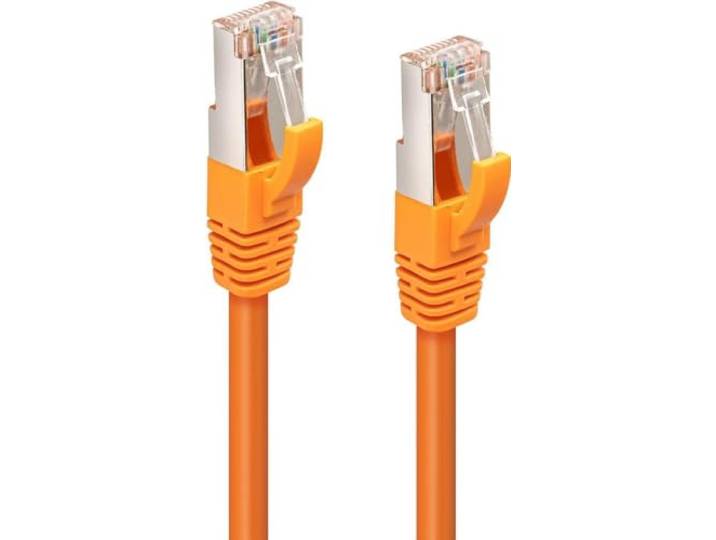 CAT6A S/FTP 10m Orange LSZH