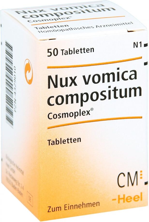Nux Vomica Compositum Cosmoplex Tabletten 50stk