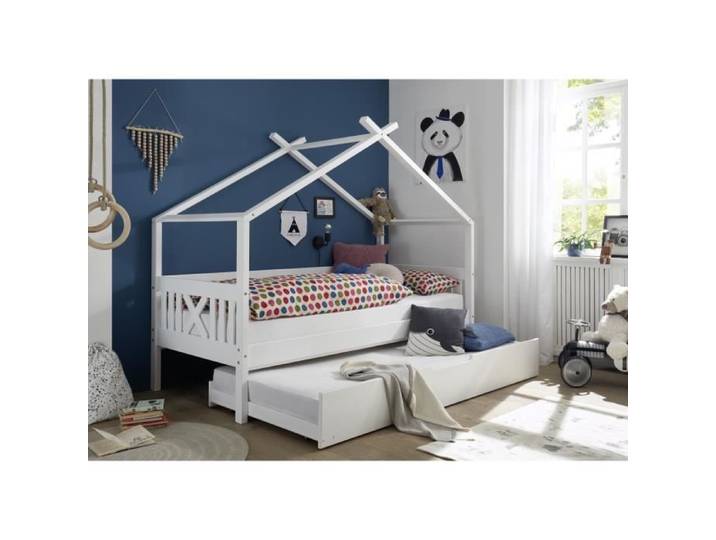 UB DESIGN - LIT ENFANT JULETTA-0920-BLANC