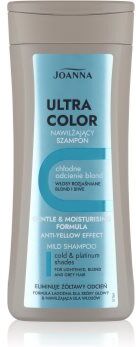 Joanna Ultra Color champô violeta neutraliza tons amarelados 200 ml. Ultra Color