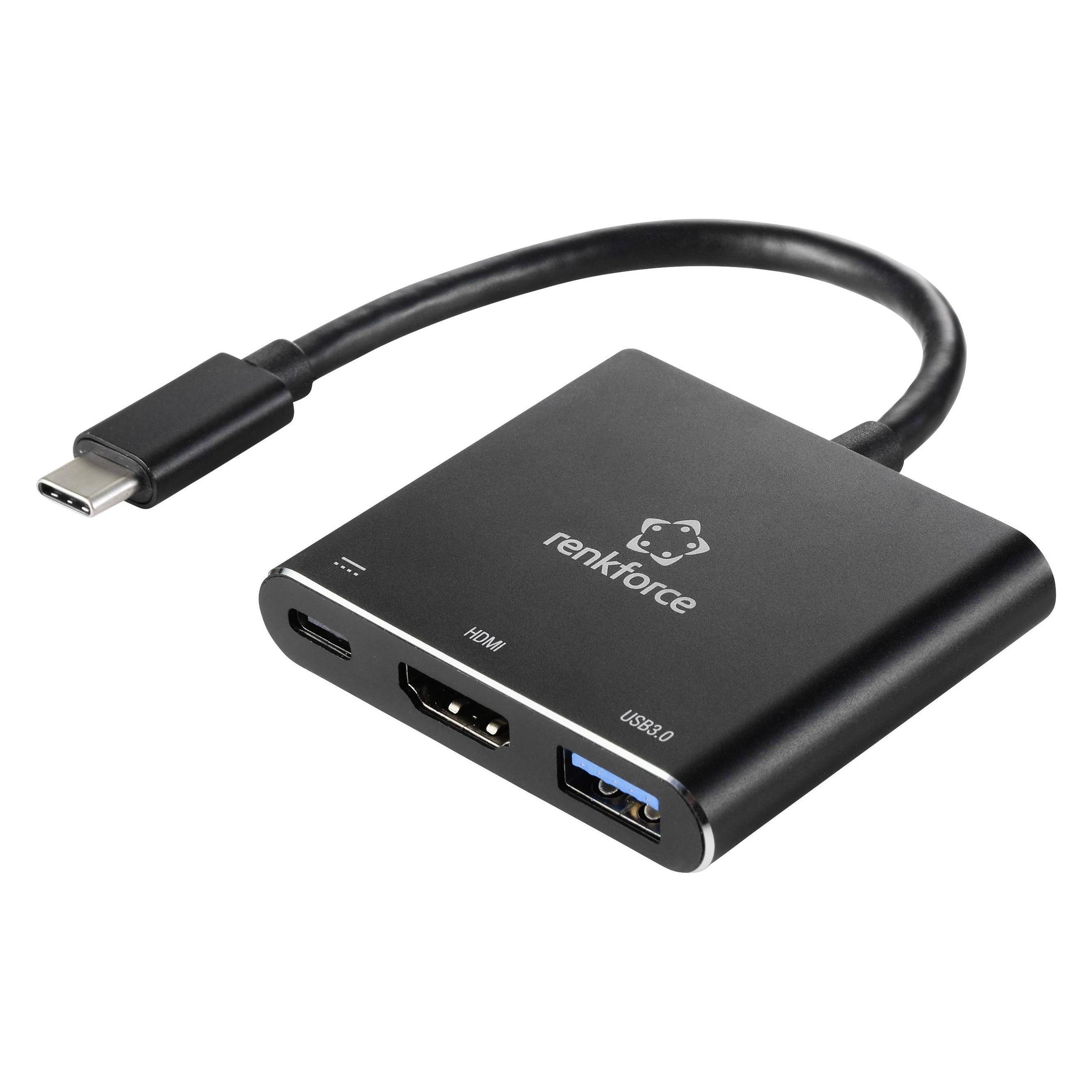 Renkforce RF-5133676 USB-C / HDMI Adapter (1x USB-C Stecker - 1x HDMI-Buchse (RF-5133676)