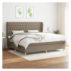 vidaXL, Boxspringbett, Dormonar (Knopfheftung Design) (200 x 200 cm)