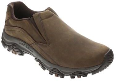Merrell Moab Adventure 3 Moc (Men's) Casual Shoes in Earth, Size 10.5 W, Leather