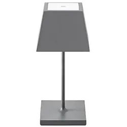 Akku-Tischleuchte Nuindie USB-C mini 250mm graphitgrau