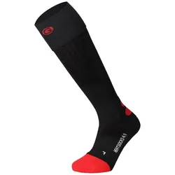 Lenz, Unisex, Sportsocken, Heat Sock 4.1 (42 - 44), Schwarz, Rot
