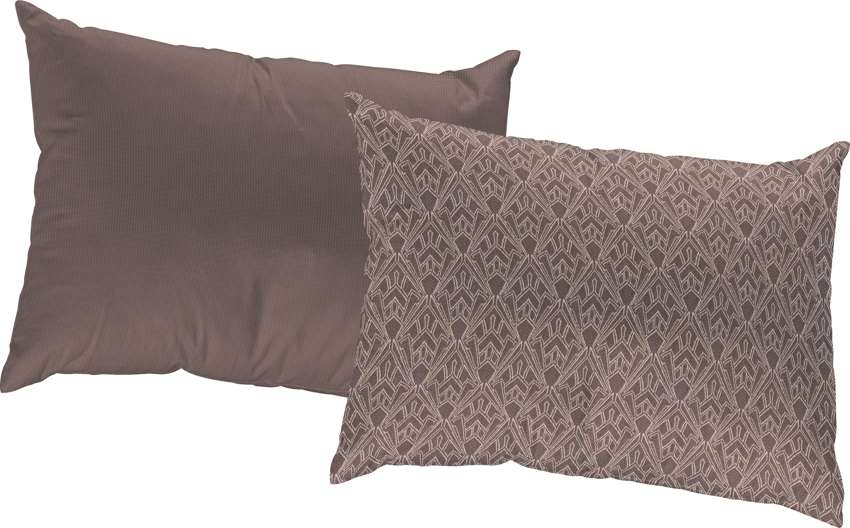 Dekokissen ADAM "Urban Cactus", braun (kaffee, gemustert), B:40cm L:60cm, Baumwolle, Dekokissen_Sitzkissen_Kissenhüllen, Dekokissen, zertifizierter Bio-Baumwolle, Wendekissenhülle ohne Füllung, 1 Stück kaffee, gemustert B/L: 40cm x 60cm, 1 Stk.