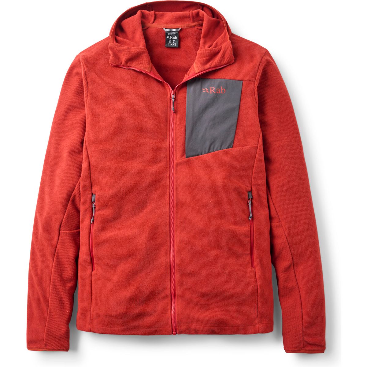 Rab Tecton Hoody tuscan red (TRD) M QFG-83-TRD-MED