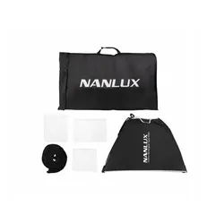 NANLUX SB-DN650C-RT+EC Softbox, 120 x 80 cm, mit abnehmbarer Stoffwabe und Aufbewahrungstasche, für Dyno 650C