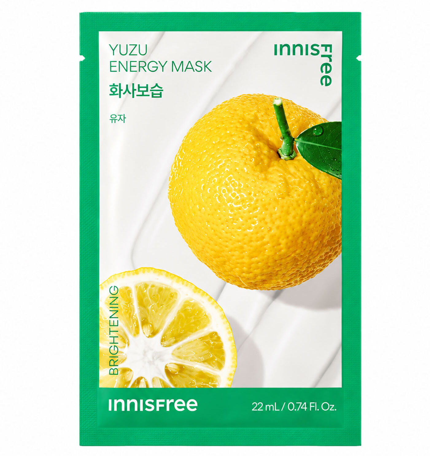 INNISFREE Yuzu Energy Sheet Mask 22ml