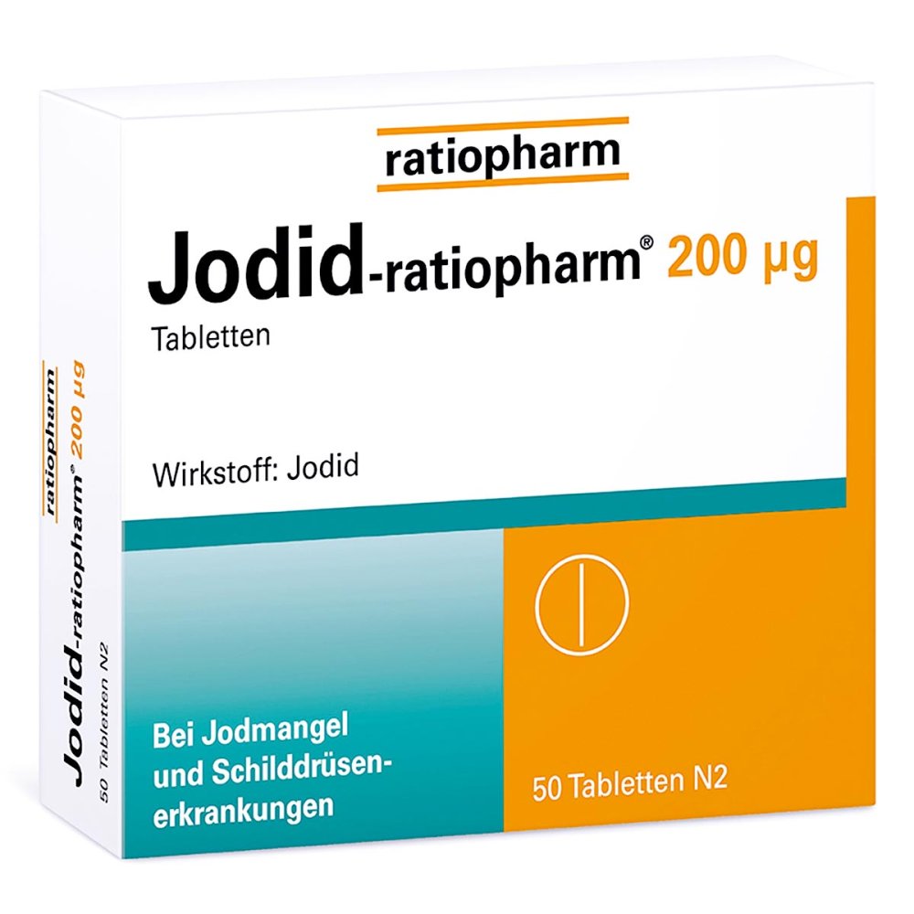 ratiopharm GmbH Jodid-ratiopharm 200 μg Tabletten 04620001