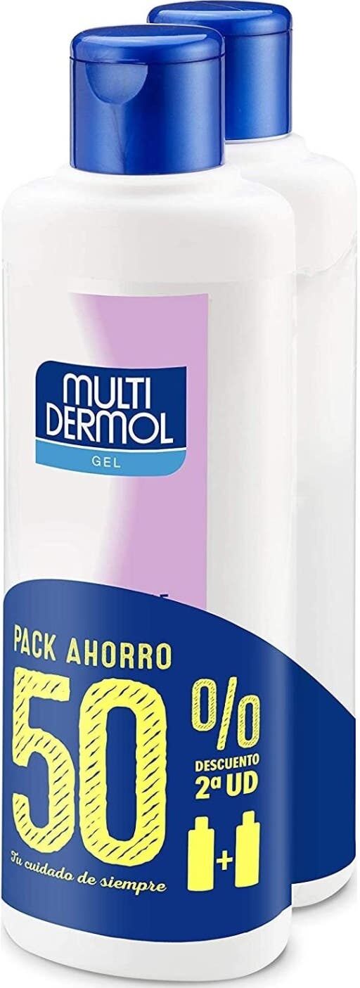 Multidermol Gel de Ducha Piel Sensible 2x750ml