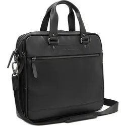 The Chesterfield Brand Montara Leather Laptopbag (16"), Notebooktasche, Schwarz