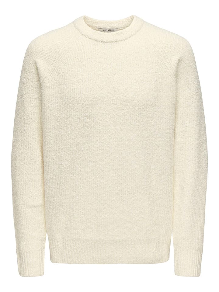 ONLY & SONS Pullover "Dale" in Creme - M