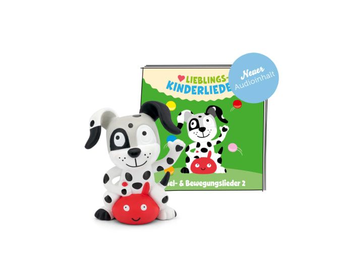 tonies 49 min 10001331 Lieblings-Kinderlieder Spiel- und Bewegungslieder 2 (Mehrfarbig)