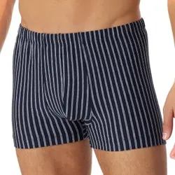 Schiesser Organic Cotton Boxershort Dunkelblau Baumwolle 3XL Herren