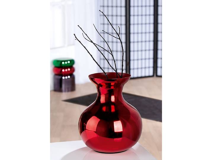 Vase Kyoto Ø 22cm Rouge/Rouge