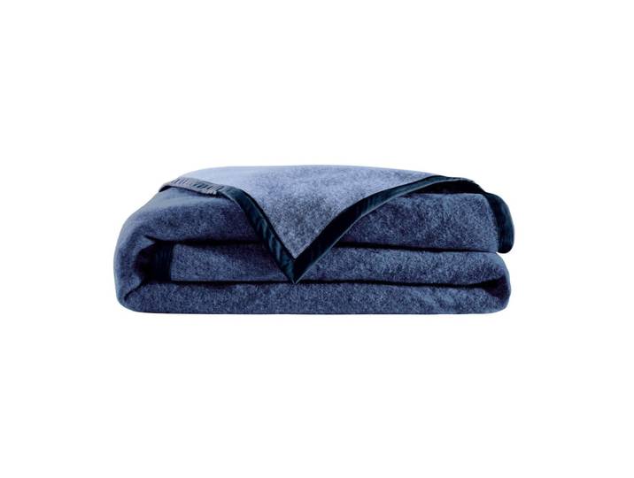Couverture laine frima bleu 180x240 cm
